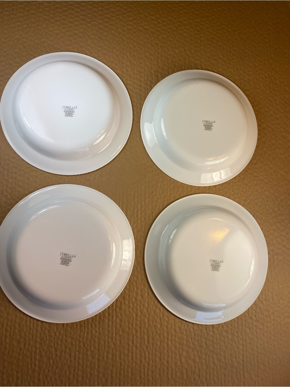 4 Corelle by Corning Morning Blue 8 1/2” Pasta Rimmed Bowls - Picture 6 of 12